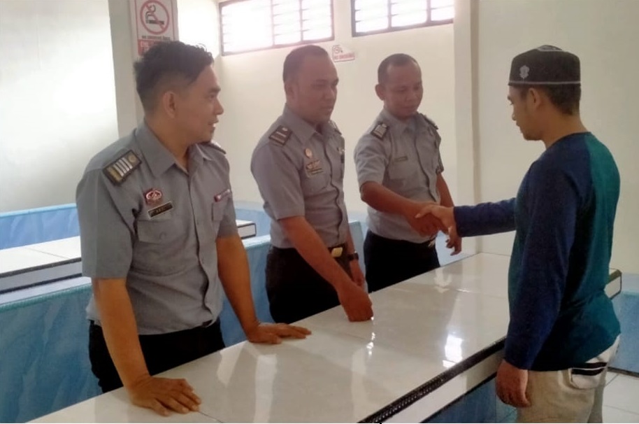 Tahanan Baru Lapas Ampana Diberikan Edukasi hak dan kewajiban Lewat Mapenaling